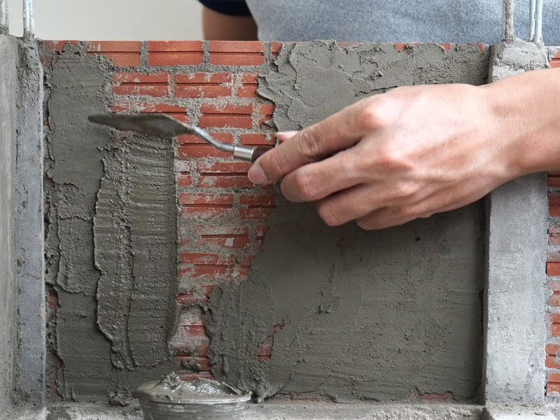 Cách trát tường phẳng đúng kĩ thuật